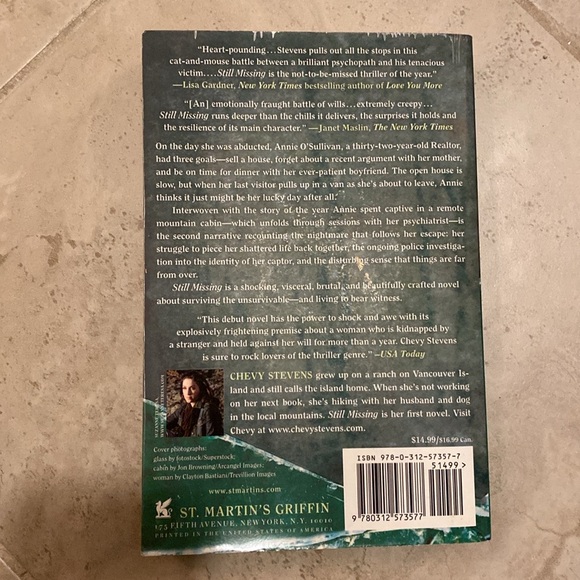 5 for $20 Still Missing by Chevy Stevens - Picture 2 of 2